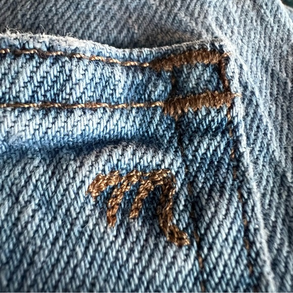 Madewell The Perfect Vintage Jean Ripped Edition Bradwell Wash Women's size 31 - Picture 10 of 15